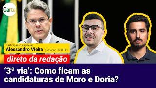 ALESSANDRO VIEIRA: O QUE IRÁ ACONTECER COM A 3ª VIA NAS ELEIÇÕES 2022? | Direto da Redação AO VIVO