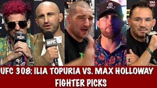 UFC 308: Ilia Topuria vs. Max Holloway Fighter Picks