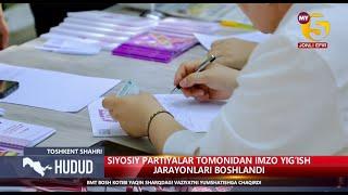 Siyosiy partiyalar tomonidan imzo yig'ish jarayonlari boshlandi