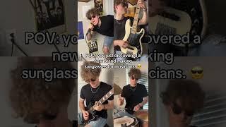 POV: you discovered a brand making sunglasses for musicians #musician #concert #stagepresence #music