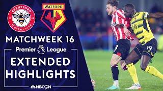 Brentford v. Watford | PREMIER LEAGUE HIGHLIGHTS | 12/10/2021 | NBC Sports