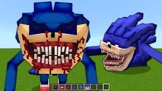 NEW Shin Sonic EXE vs Every Shin Sonic Mod ADDON UPDATE in MINECRAFT PE