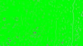 Rain on glass ,RAIN effect   green screen effect free