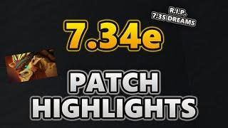 7.34e Dota 2 Patch Analysis