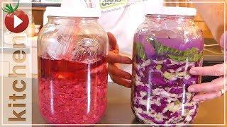 MAKE SAUERKRAUT AT HOME | Simple Method to Ferment Cabbage