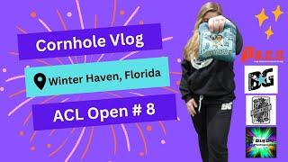 Travel with me to WinterHaven, FL for a Cornhole Tournament