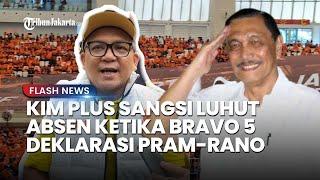 KIM Plus Pertanyakan Ketiadaan Luhut Pandjaitan Ketika Relawan Bravo 5 Dukung Pramono-Rano