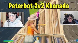 Peterbot vs Khanada 2v2 Zone Wars Wager Fights!