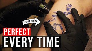 How to Tattoo Perfect Lines - 6 Secret Tips