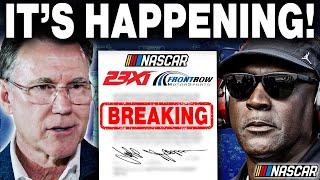 NASCAR JUST BANNED 23XI Racing and Front Row Motorsports after SHOCKING Statement!