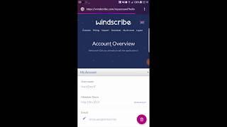 VPN Windscribe Premium *FREE*