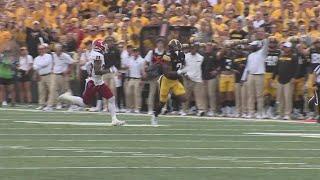 Hawkeyes' Kaleb Johnson leads nation in rushing yards