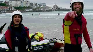 ️RNLI Lifeguards bursting into the weekend!