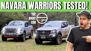 Nissan Navara Warrior Review -- SL Warrior & PRO-4X Warrior test inc. off-road