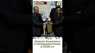 Memento Presentation to Distinguished Guests at GAISA 4.0 #shorts #GAISA