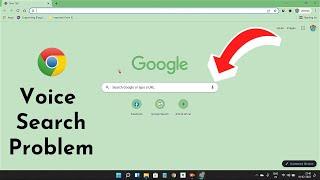 How To Fix Google Chrome Voice Search Not Working Problem In Laptop