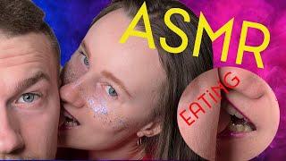 ASMR ear eating sounds stereo part 1 | mouth sounds to help you relax   Yulya Ryabova