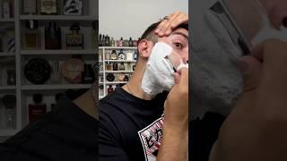 #wetshaving #rasaturatradizionale #asmr #satisfying #asmrshave #fypシ #nassrasur #afeitadoclasico