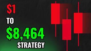 Testing $1 To $8464 Binary Option Strategy- Fastest Way To Grow Small Trading Account?