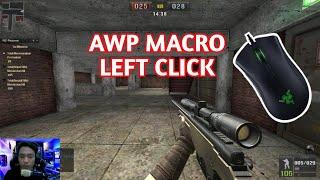 Setting Macro Mouse Razer Point Blank AWP (Left Click)