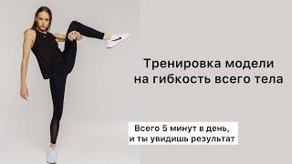 РАСТЯЖКА НА ВСЕ ТЕЛО ОТ МОДЕЛИ| ФИГУРА МОДЕЛИ| ГИБКОЕ ТЕЛО| ВСЕГО 5 МИНУТ В ДЕНЬ| ТЕЛО МЕЧТЫ