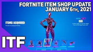 Fortnite Item Shop *NEW* EDGE FACTOR SET! [January 6th, 2021] (Fortnite Battle Royale)