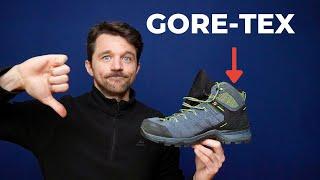 Wanderschuhe mit Gore-Tex - NICHT immer SINNVOLL.