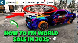 How to fix world sale this 2025 in car parking multiplayer