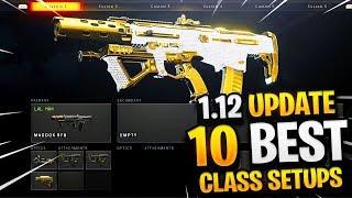 10 BEST CLASS SETUPS AFTER COD BO4 1.12 UPDATE! - BEST CLASS SETUP AFTER UPDATE! (BEST CLASSES BO4)