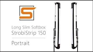 StrobiStrip 150 - Long slim softbox/stripbox for speedlites