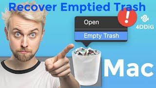 MAC DATA RECOVERY | How to Recover Emptied Trash Mac | MacBook Empty Trash Recovery - 3 WAYS