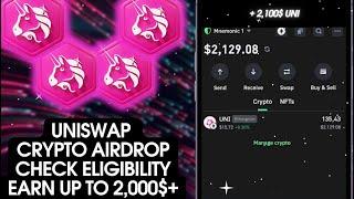 Uniswap Airdrop Started | Earn Up To 2,000$ UNI | Crypto Airdrop