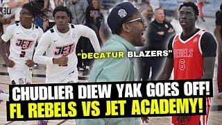 CRAZY POSTER!! THIS 7 - FOOTER CAN DO IT ALL!! Jet Academy vs Florida Rebels at Jr. Eybl