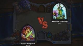 Hearthstone: Heroes of Warcraft — Разбойник против друида