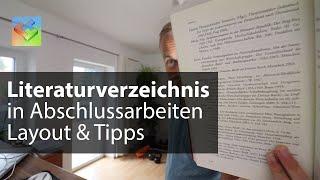 Literaturverzeichnis: Layout & Formatierung in Word + Tipps zur Gestaltung