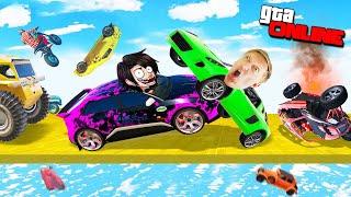 Face to face  - угарные спуски и подъемы  в GTA 5 Online!