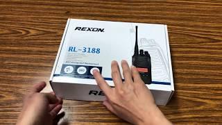 REXON RL-3188 Radio Unboxing!