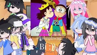 Doraemon React to part 1/??? |GachaVN|GachaClub|Ship|LGBT ‍