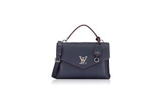 Louis Vuitton My Lockme Satchel Marine Rouge