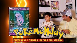 PokeMonday Shining Legends ETB Opening! | David Lopez