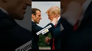 "Macron vs Trump: When Politics Turn Into Punches! "#funny #ai #shorts  #usa #fight #viral#views