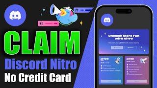 How to Claim Discord Nitro With No Credit Card!