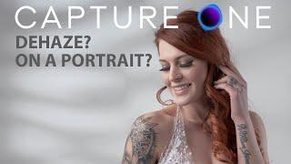 Capture One - Dehaze A Portrait?  Let's see what the dehaze tool can bring to the table.