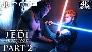 Star Wars Jedi: Survivor Walkthrough Part 2 - No Commentary - 4K HDR 60FPS