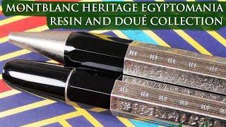 Montblanc Heritage Egyptomania Resin and Doué Collection - This Montblanc Takes Us Back in Time!