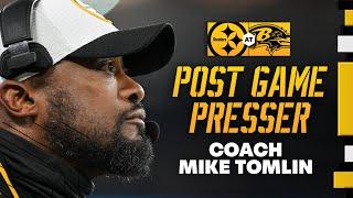 Coach Mike Tomlin Postgame Press Conference (Wild Card at Ravens) | Pittsburgh Steelers