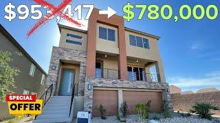 Modern Las Vegas Living | 3 Story Home w/ Rooftop Deck | 4220+ Sq Ft, 5BD, 5BA, Game Room | $745k+