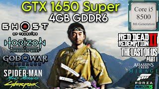 GTX 1650 Super + I5 8500 & 16GB Ram - Test In 15 Games In 2024 !