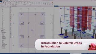 Introduction to Column Drops in Foundation | ProtaStructure 2024