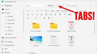 Use Windows 11 File Explorer Style Tabs in Windows 10 with the Shrestha Files File Manager App